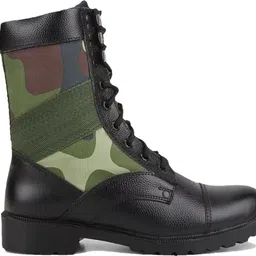 PARA COMMANDO LEATHER COMBAT ARMY BOOT SHOES FOR MEN/ ARMY SHOES/COMBAT BOOTS FOR MEN/ARMY SHOES/DMS SHOES Boots For Men Boots For Men image 3
