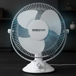 bediya Windy-12 with 2 Year Warranty Ultra High Speed 300 mm Table Fan image 2