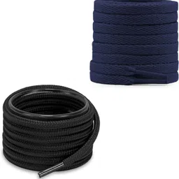 Rahul Enterprises Flat or Oval Shoe Laces – 120CM for Casual Sneakers, Sports & Everyday Shoes Shoe Lace-image-2