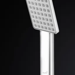 prestige High Pressure Sleek Design Hand Shower With 1.5 mtr SS Hose Pipe and Wall hook Handheld image 2