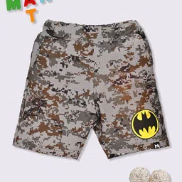 YK X Minute Mirth Boys Printed Batman Shorts-picture-12