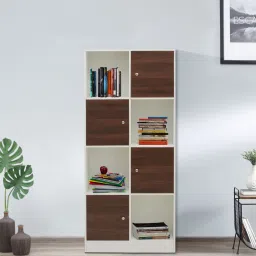 royaloak Milan Bookshelf in Dual Finish image 1