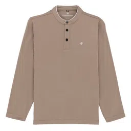 Status Quo Boys Solid Henley Neck T-shirt-picture-43