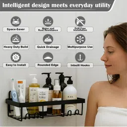 JD FRESH Black Set of 4 Water Resistant Multi-Utility Organisers image 2