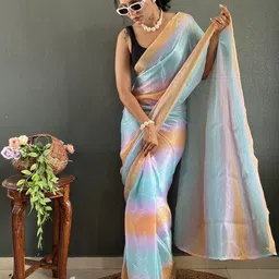 KAYOMMI Ombre Saree image 5