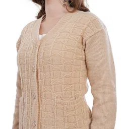 TEEMOODS Women Cable Knit Cardigan image 2