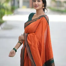 Flosive Zari Art Silk Banarasi Saree image 5