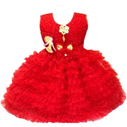 kids fashion hub Fit & Flare Maxi Dress-image-61