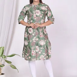 Mahruchi Textile Women Floral Printed Floral Kurta image 2