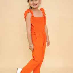LITTLE GINNIE Girls Basic Jumpsuit image 5