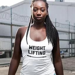 Wod Armour Women Typography Print Cotton Top-image-62