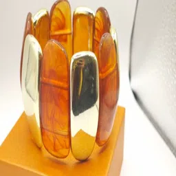 SAPRAA TRENDS Women Resin High Quality Broad Elasticated Bracelet image 2