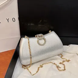 KPOP Women Solid Baguette Casual Sling Bag-picture-36