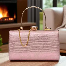 FOR THE BEAUTIFUL YOU Embellished Box Clutch image 1