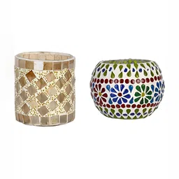 1ST TIME White & Red 3 Pieces Cylindrical Shaped Candle Holders-picture-17