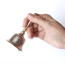 The Spiritual Living Textured Pooja Bell-image-68