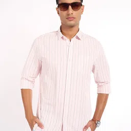 Peregrine by Pantaloons Men Bengal Stripes Striped Casual Shirt-image-24