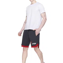 LEE BONEE Men Typography Printed Running Sports Shorts image 2