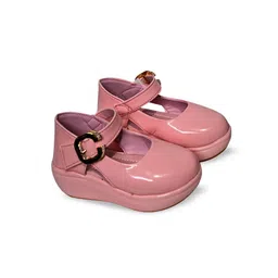 Footpedia Girls Round Toe Buckle Mary Janes-picture-34