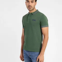 levi's Men's Solid Polo T-shirt image 4