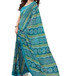 Moda Rapido Printed Bandhani Saree image 3
