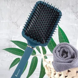 Omidazzle Set Of 3 Premium Paddle Hair Brush- HB 10- 17- 18 image 4