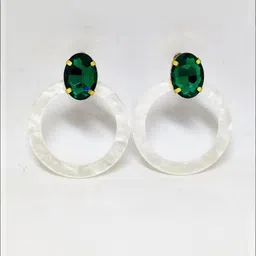 CREEKNEST...all that you want Contemporary Hoop Earrings image 4