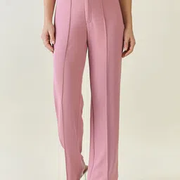 aayu Women Relaxed High-Rise Trousers-image-78