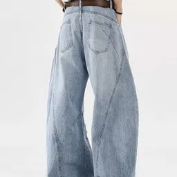 StyleCast x Revolte Men Straight Fit Mid-Rise Low Distressed No Fade Jeans image 2