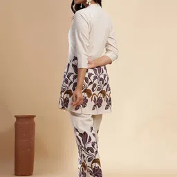 GULMEHAK Printed Mandarin Collar Tunic & Trousers image 4