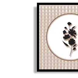 nestroots White & Black Monochrome Canvas Wall Art image 5