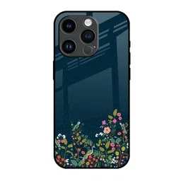 QRIOH Floral Printed iPhone 14 Pro Back Case Mobile Accessories-picture-21