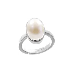 RRVGEM Pearl Stone 7.00 Ratti Ring image 1