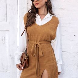 bebe Women Longline Pullover Sweater-picture-24