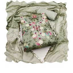 SAINOOR Semi-Stitched Dress Material image 2