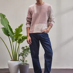 Mr Bowerbird Men Colourblocked Pullover image 5