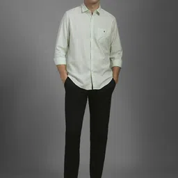 Louis Philippe Sport Men Slim Fit Vertical Striped Casual Shirt image 4