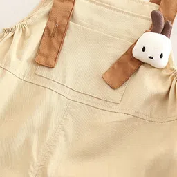 LULU & SKY Boys Dungarees With Striped T-Shirt image 2