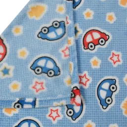 Florida Blue Cartoon Characters Single Bed Blanket image 2