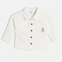 MINI KLUB Girls Floral Embroidered Shirt Style Top-picture-32