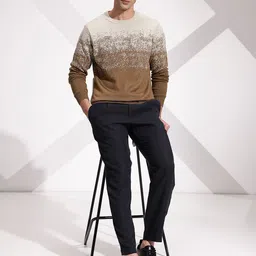 INVICTUS Colourblocked Pure Acrylic Pullover image 4