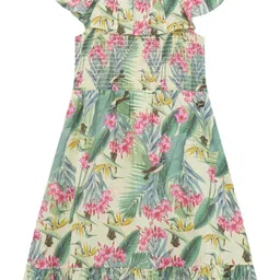 guess kids GUESS Kids-Girls Floral Printed A-Line Dress-picture-36