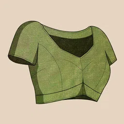 KALINI Ethnic Motifs Handloom Block Print Saree image 2