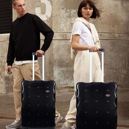 Mini west london Set Of 2 Cookies On The Go Textured Hard-Sided Trolley Bags-picture-34
