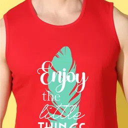 WOOSTRO Men Typography 2 Printed Slim Fit T-shirt image 5