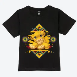 YK Disney Boys Lilo & Stitch Printed Pure Cotton T-shirt-picture-15