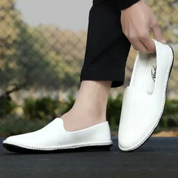 INKLENZO Men PVC Solid Slip-On Everyday Sneakers Casual Shoes image 3