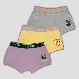 3PIN Boys Pack of 3 Assorted Short Trunks 3PKBBCOM08 image 1