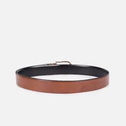 Allen Solly Men Solid Casual Leather Belt image 2