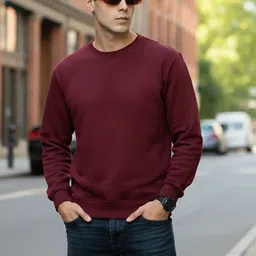 Moda Rapido Men Typography Printed Round Neck Long Sleeves Pullover Sweatshirt-picture-25